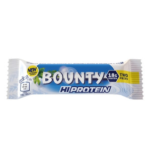 Bounty HiProtein Bar 52 g – proteinreicher Riegel mit Kokosnuss und Schokolade, 18 g Protein, zwei Portionen