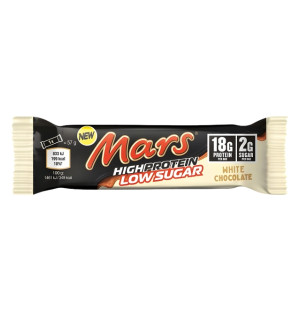 Mars Hi-Protein Low Sugar White Chocolate Proteinriegel, 18 g Protein, geringer Zuckergehalt