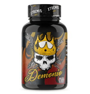 Xtremis Cartel Demonio supplement facts, capsule composition, fat burner matrix, stimulants, plant extracts