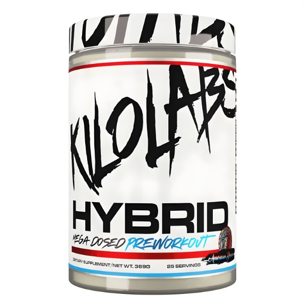 Kilo Labs Hybrid pre-workout American dream supplement training stimulation energy strength