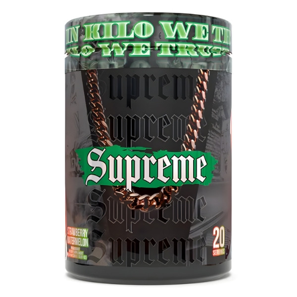 Kilo Labs Supreme Strawberry Watermelon pre-workout powerful energy supplement watermelon strawberry 20 servings