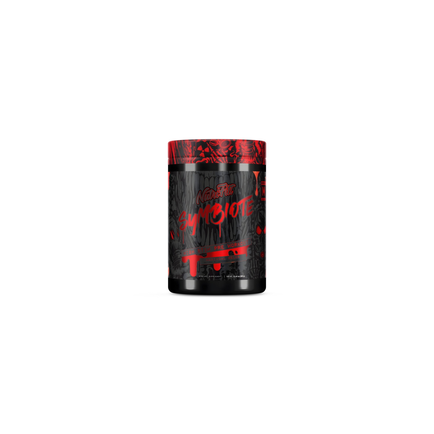 NutriFitt Symbiote pre-workout, high stim, hardcore booster energii, intensywny trening, strong formula