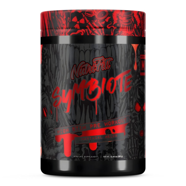 NutriFitt Symbiote pre-workout, high stim, hardcore booster energii, intensywny trening, strong formula