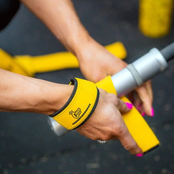 Chaos Crew Lifting Straps beim Kreuzheben, Griffverstärkung, Fitnesszubehör, Krafttraining