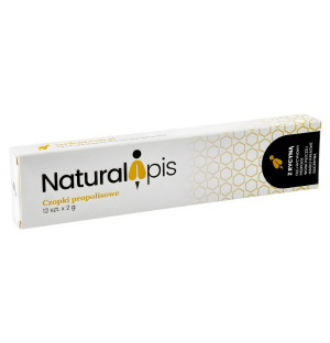 naturalapis propolis suppositories with castor oil, pack of 12 natural propolis suppositories, natural support