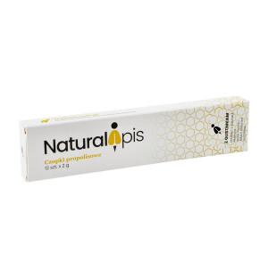 NaturalApis propolis suppositories with celandine – pack of 12, product with propolis and celandine, natural care