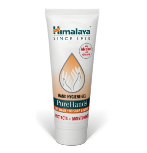 Himalaya PureHands Handdesinfektionsgel 100 ml mit Alkohol, antibakterielles Gel für die Handhygiene
