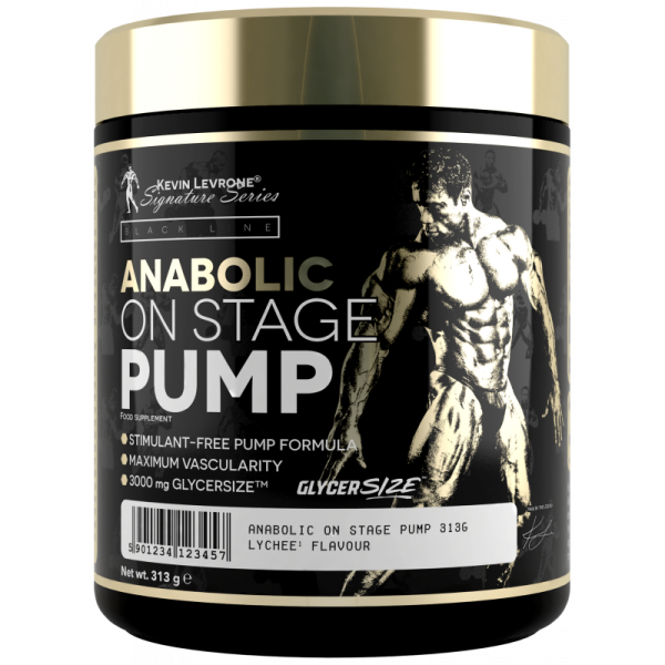 Product composition LEVRONE Anabolic On Stage Pump 313 g Lychee