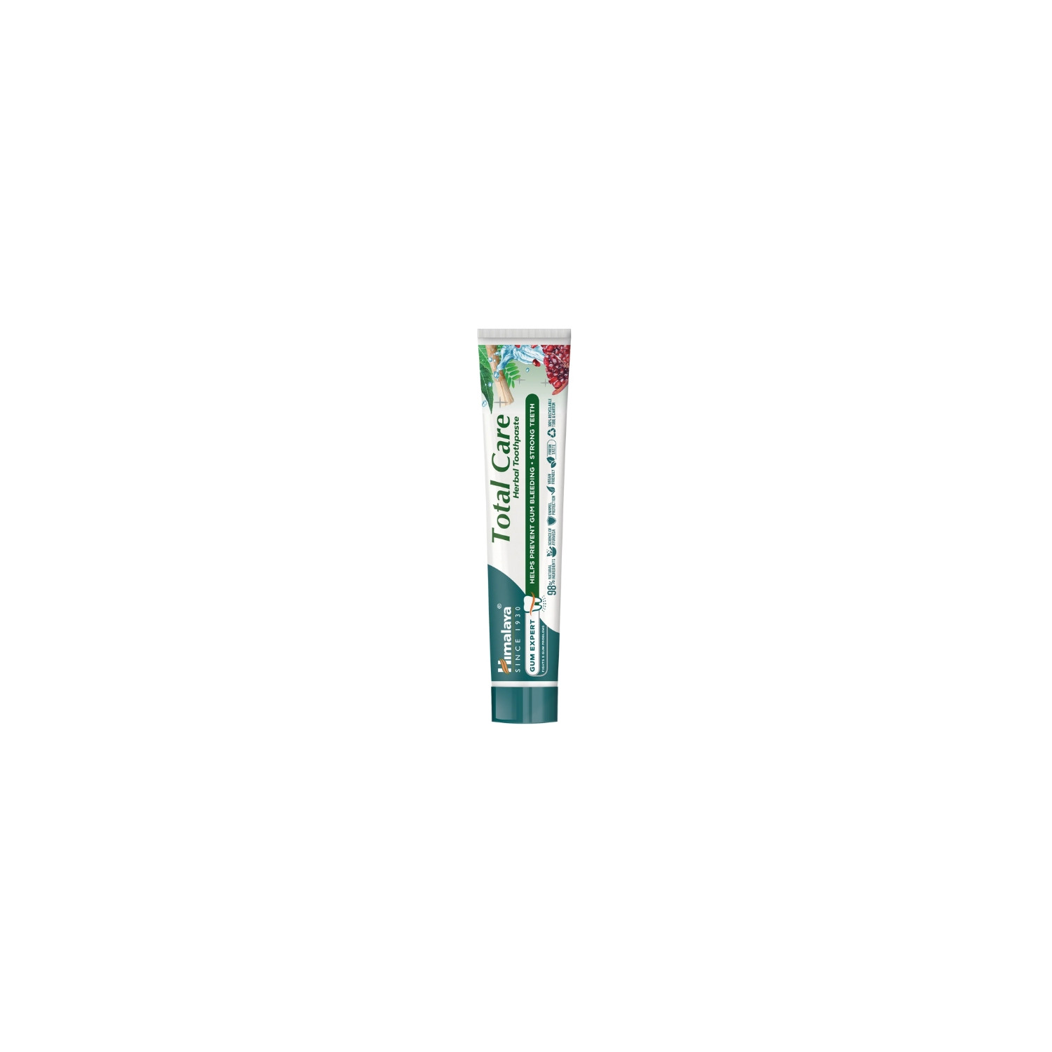 Himalaya Total Care toothpaste 100 ml, herbal toothpaste for gums, oral care