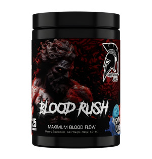Centurion Labz Blood Rush stimulant-free pre-workout supplement, muscle pump product