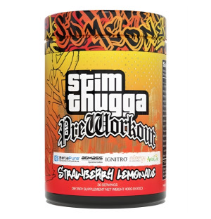 Kilo Labs Stim Thugga Pre-Workout Strawberry Lemonade – przedtreningówka 400 g