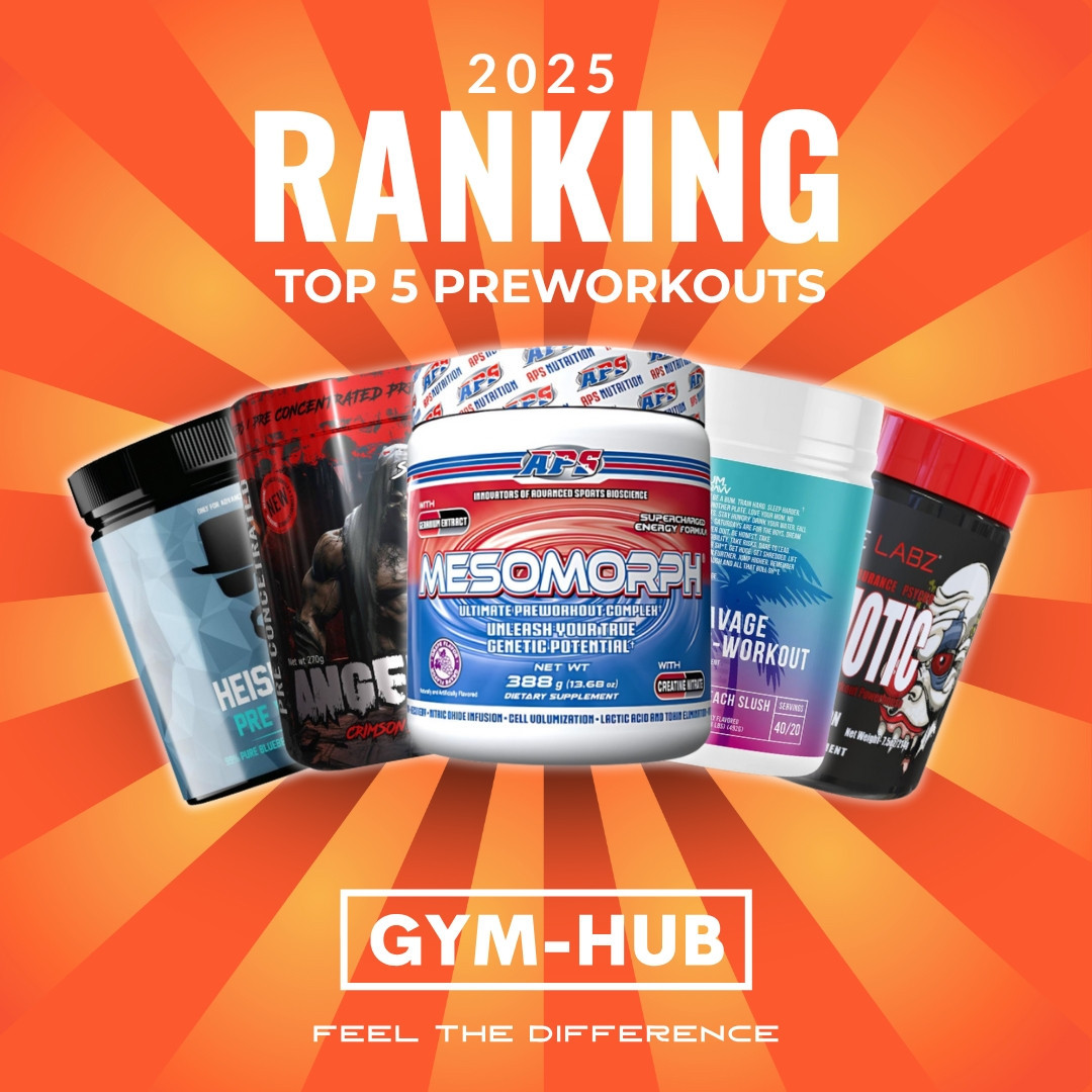 Rangliste der Stärksten Pre-Workouts 2025 Rangliste der Stärksten Pre-Workouts 2025