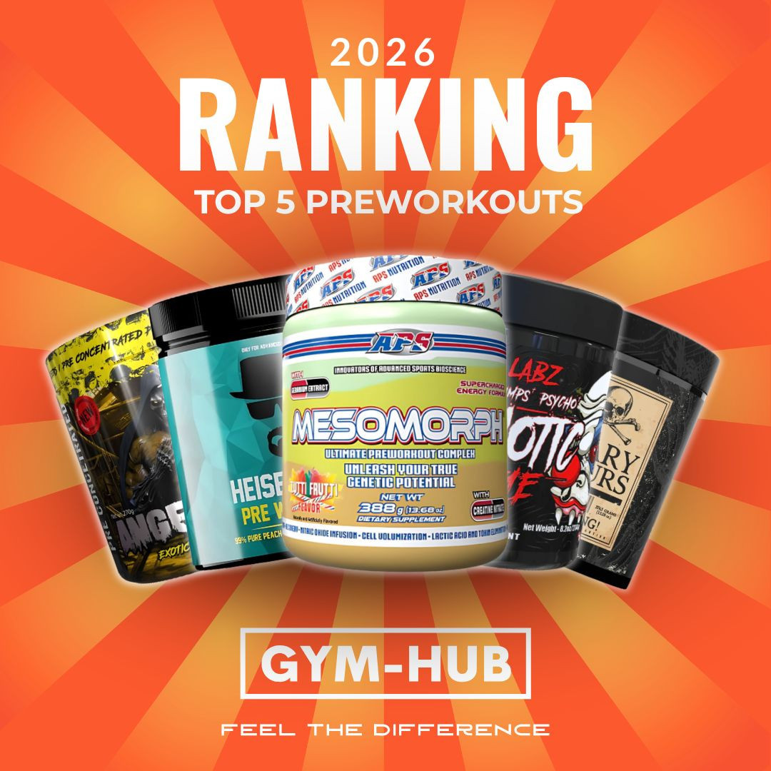 Ranking of the Best Pre-Workout Supplements 2026
